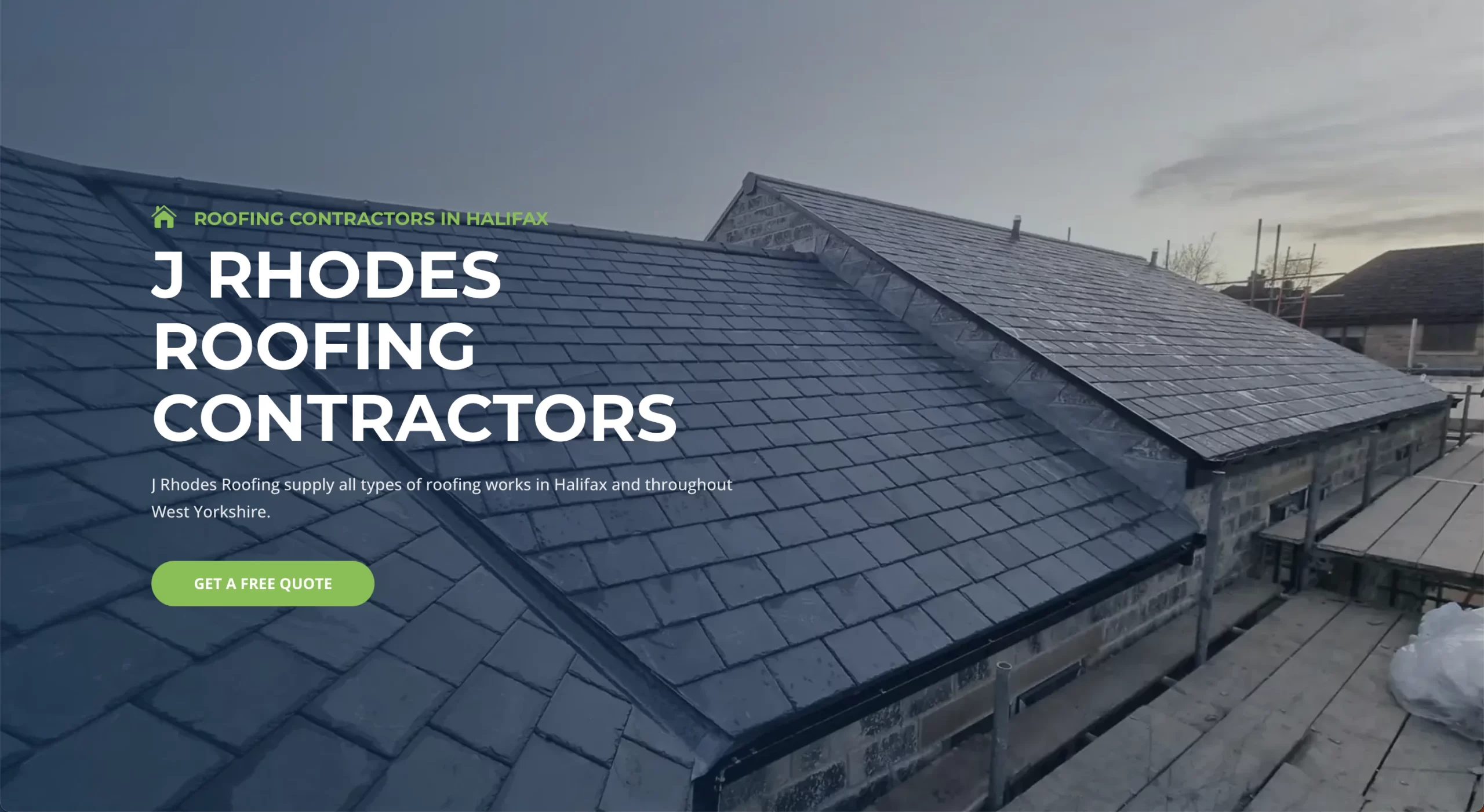 Roofing Contractors in Halifax, West Yorkshire J Rhodes Roofing